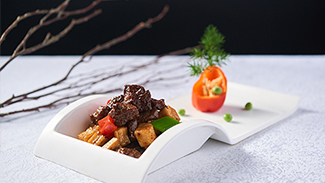 黑胡椒牛肉粒